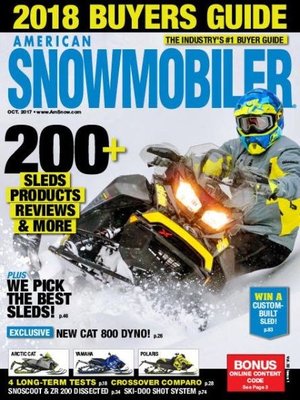 cover image of American Snowmobiler